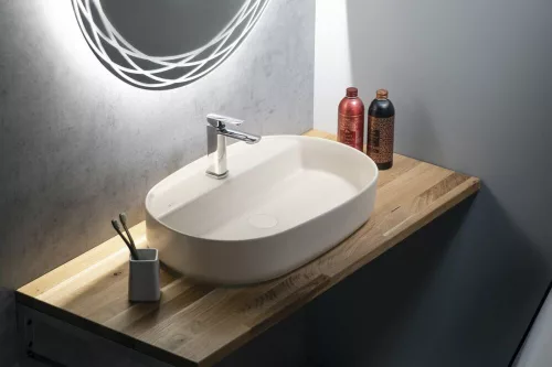 Sapho INFINITY OVAL kerámiamosdó matt fehér
