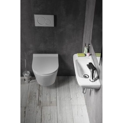 Aqualine-Sapho SMALL kerámiamosdó 51x22cm (10TP70051)