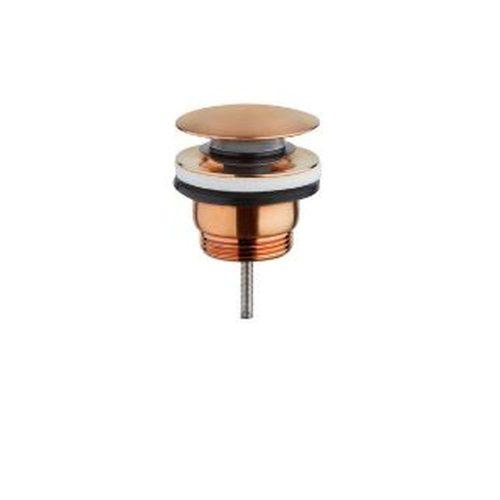 Strohm-Teka Quick nyomógombos leeresztő szelep  Tüzes bronz 110620BZ