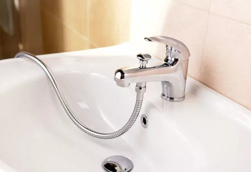 Aqualine-Sapho KASIOPEA mosdó/kádtöltő csaptelep zuhanyváltóval, zuhanyszett nélkül