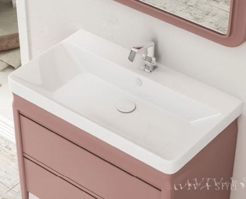 Sanovit LUXURY porcelán mosdókagyló 80 x 46 cm