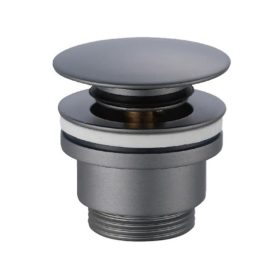   Mofém STARDUST mosdó leeresztő szelep klikk-klakk Grafit szürke PVD