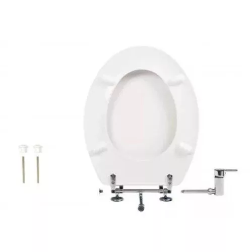 CR BIDÉS WC ülőke - hideg / melegvizes csapteleppel - Duroplast - 44 x 37 cm