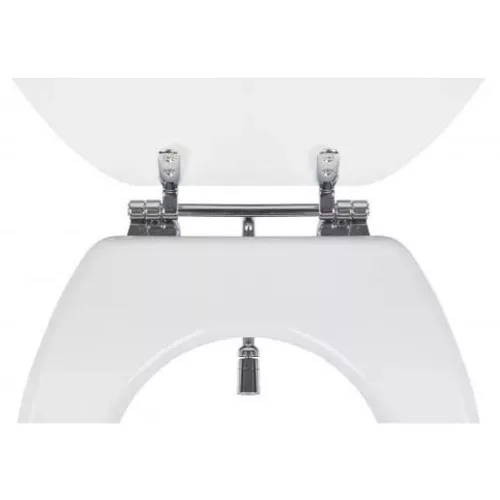CR BIDÉS WC ülőke - hideg / melegvizes csapteleppel - Duroplast - 44 x 37 cm