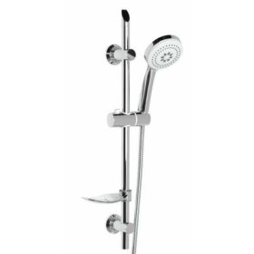   Aqualine-Sapho SUNRA zuhanyszett állítható furattávolsággal, króm (11444)