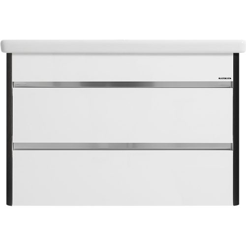 Polwood TOLEDO 80 fürdőszoba szekrény fekete 80x54x45,5cm