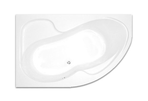 H2O FORTUNA 170x100cm fürdőkád BAL kádláb nélkül