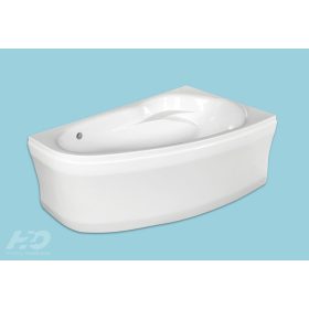 H2O KITTY 150x95cm fürdőkád BAL kádláb nélkül