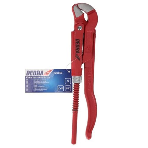 Dedra állítható csőfogó S 1/2" CrV (12C05S)
