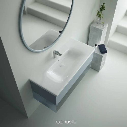 Sanovit SOFT porcelán mosdókagyló 100 x 45,5 cm