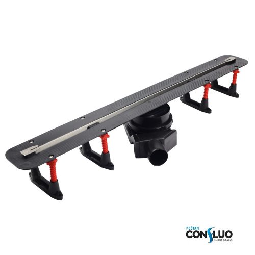 Pestan zuhanyfolyóka Confluo Premium Slim Line 65 cm