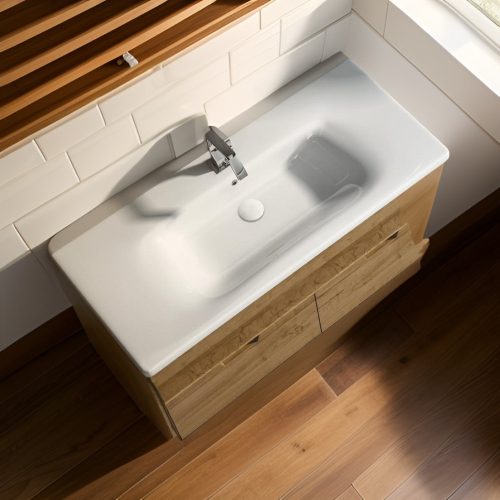 Sanovit SOFT porcelán mosdókagyló 120 x 45,5 cm