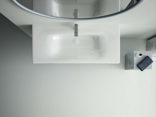 Sanovit SOFT porcelán mosdókagyló 120 x 45,5 cm