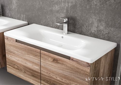 Sanovit SOFT porcelán mosdókagyló 120 x 45,5 cm