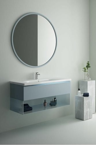 Sanovit SOFT porcelán mosdókagyló 120 x 45,5 cm