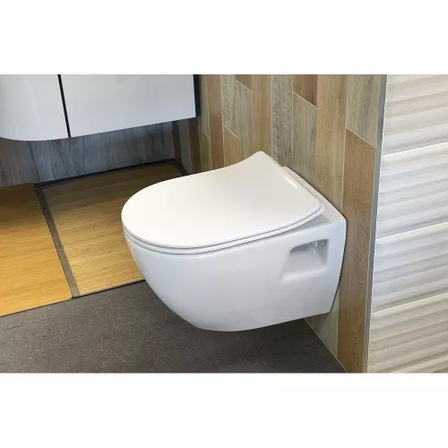 Sapho EDITA SLIM WC ülőke soft close easy take 36,2 x 45,2 cm 1703-458