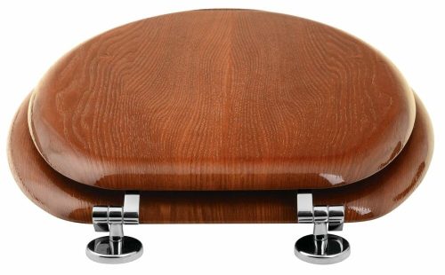 Aqualine-Sapho WC-ülőke MDF cseresznye (1705-12)