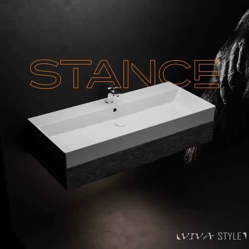 Sanovit STANCE porcelán mosdókagyló 60 x 45,5 cm