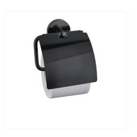 Mofém Fiesta wc papír tartó fedeles fekete