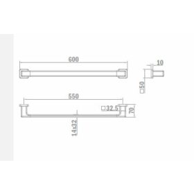 Strohm-Teka Formentera Szappantartó Króm 170820200