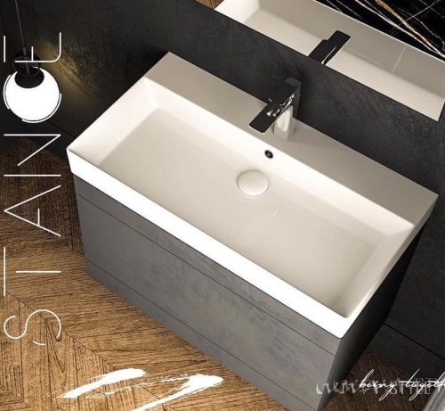 Sanovit STANCE porcelán mosdókagyló 85 x 45,5 cm