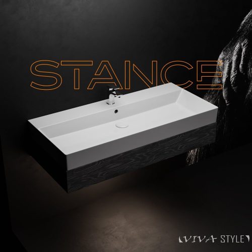 Sanovit STANCE porcelán mosdókagyló 100 x 45,5 cm