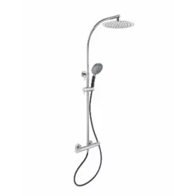   Strohm-Teka Dual Control antibakteriális zuhanyrendszer Króm-Fekete 182320200