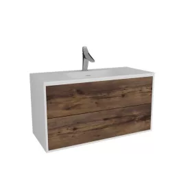   Strohm-Teka Sense 2 fiókos mosdószekrény 100x45x54cm Wildwood 187100003
