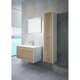   Strohm-Teka Sense 2 fiókos mosdószekrény 100x45x54cm Halifax natúr tölgy 187100005