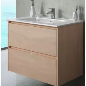   Strohm-Teka Inca 2 fiókos mosdószekrény 60x45x60cm Denver tölgy 187100027