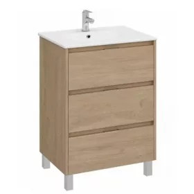   Strohm-Teka Inca 3 fiókos mosdószekrény 80x45x80cm Denver tölgy 187110009