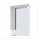 Viva STYLE Tükrös fürdőszobai szekrény LED világítással - BALOS szekrénnyel - 55 x 99 x 17 cm