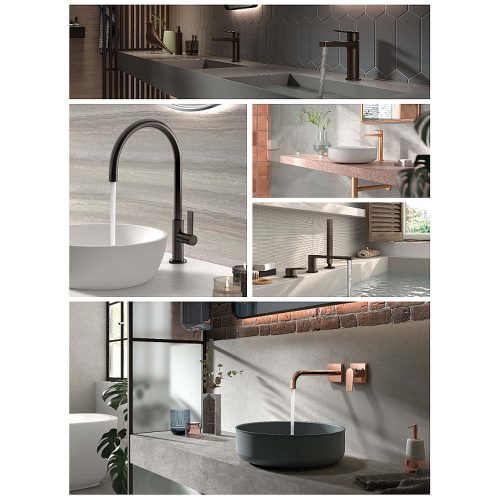 Project-Tres zuhanyrendszer falsík alatti 2-funkciós króm