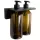 Sapho/Aqualine GROUPER szappanadagoló fali 2x500ml barna