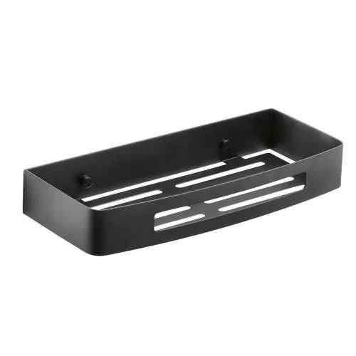 Sapho GEDY SMART polc zuhanyzóba, 300x128/45mm, matt fekete (241714)