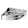 Sapho GEDY SMART sarokpolc zuhanyzóba, 210x210/45mm, INOX (2479)