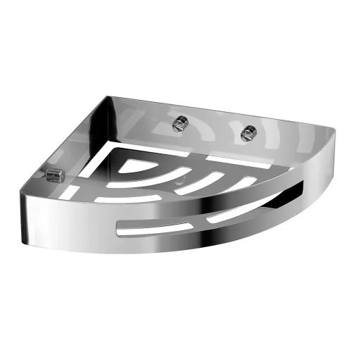 Sapho GEDY SMART sarokpolc zuhanyzóba, 210x210/45mm, INOX (2479)
