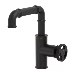   Wasserburg INDUSTRY mosdó csaptelep FEKETE, egykaros (25.050.1B)