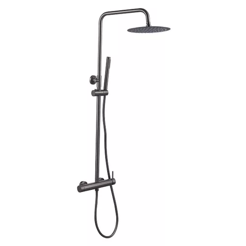 Wasserburg PERLE zuhanyrendszer GUNMETAL (25.052.4SGM)