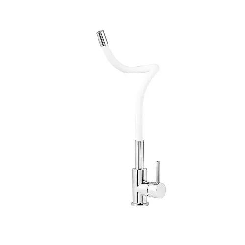 Mofém Junior EVO X INFINITE mosogató csaptelep FEHÉR rugalmas kifolyócsővel 25.91S.28.0W