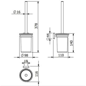 KLUDI-VELA S toalettkefe-garnitúra, matt fehér