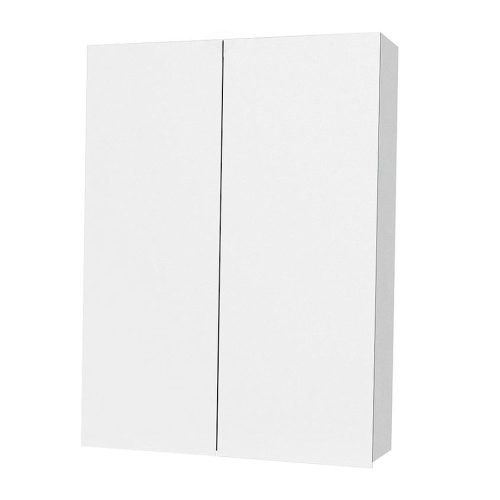 SaviniDue Tükrösszekrény 2 ajtós 60x72/16cm fényes fehér 260/EL