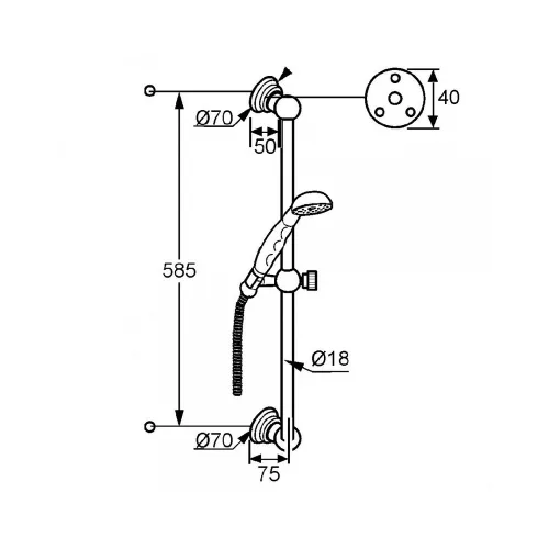 KLUDI-1926 zuhanygarnitúra 1S
