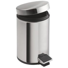   Aqualine-Sapho SIMPLE LINE szemeteskuka D250x400mm 12l, fényes inox (27112)