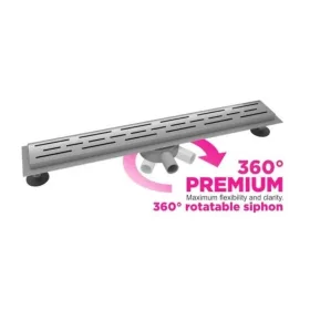 Aquasan zuhanyfolyóka Premium 800mm (28075)
