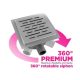 Aquasan padlóösszefolyó Premium 150x150mm (28080)