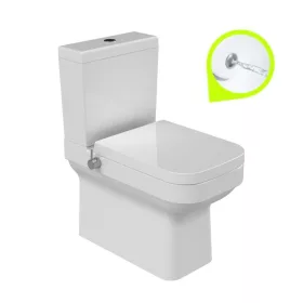   CeraStyle NOURA monoblokk WC - BEÉPÍTETT bidé funkcióval - WC tartállyal - falra záródó