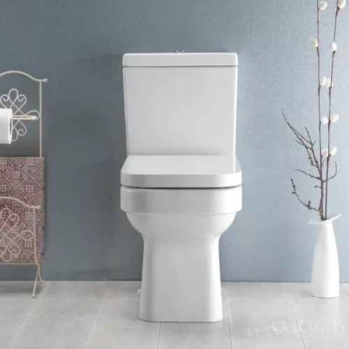 CeraStyle NOURA monoblokk WC - BEÉPÍTETT bidé funkcióval - WC tartállyal - falra záródó