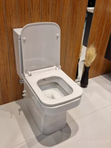 CeraStyle NOURA monoblokk WC - BEÉPÍTETT bidé funkcióval - WC tartállyal - falra záródó