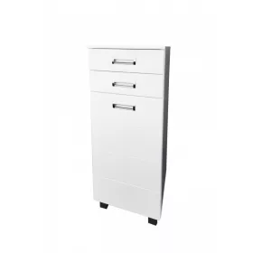   Viva Style SZQUARE fürdőszobai ÁLLÓSZEKRÉNY 100 középmagas POLCOS - BALOS - 33 x 35 x 100 cm